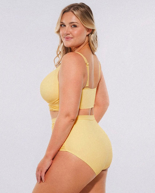 Smart Sculpt™ Twist-Front Bikini Top & High-Waisted Bottom Set 7