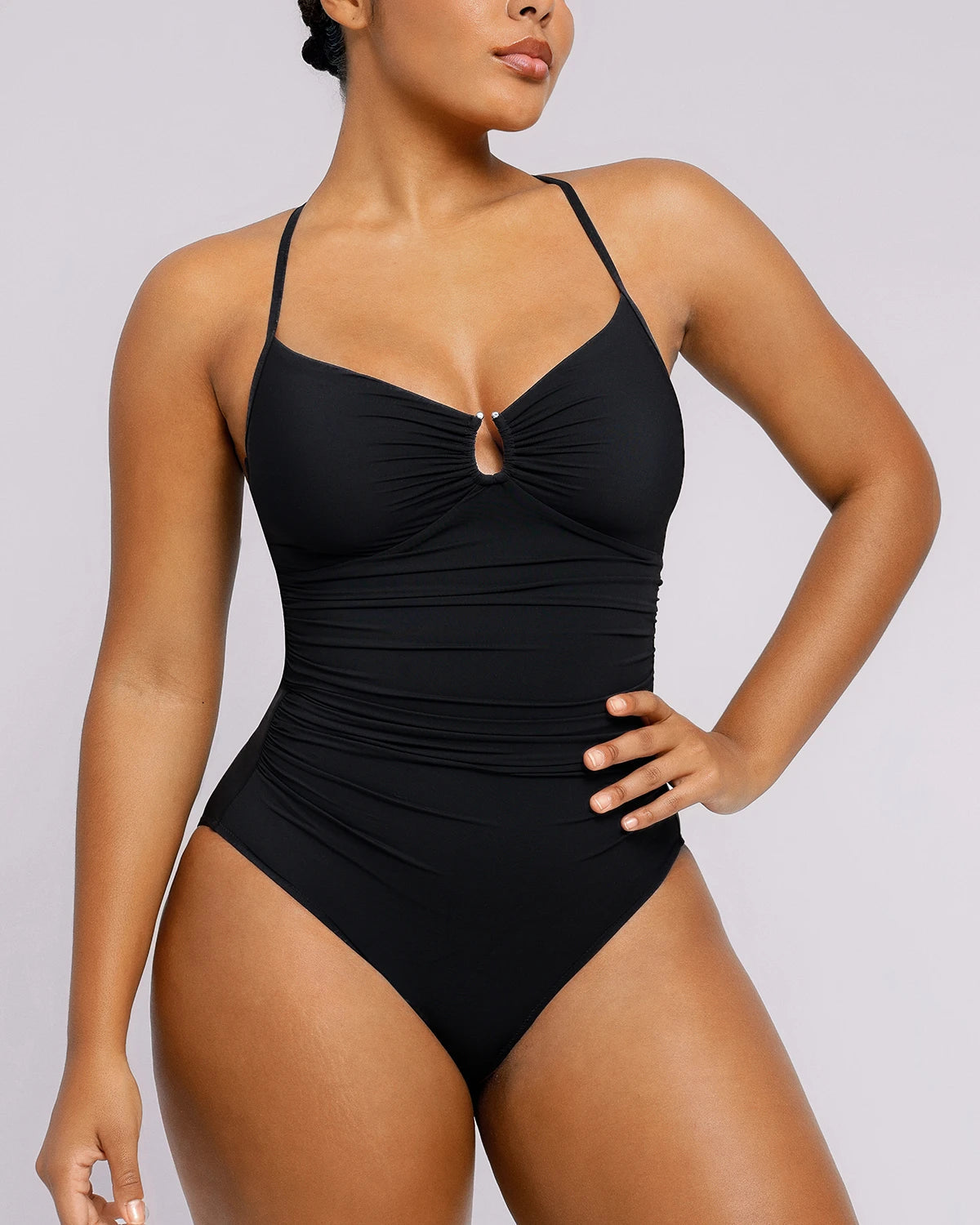 Smart Sculpt™ U-Ring Cut Out Shaping Swimsuit 10