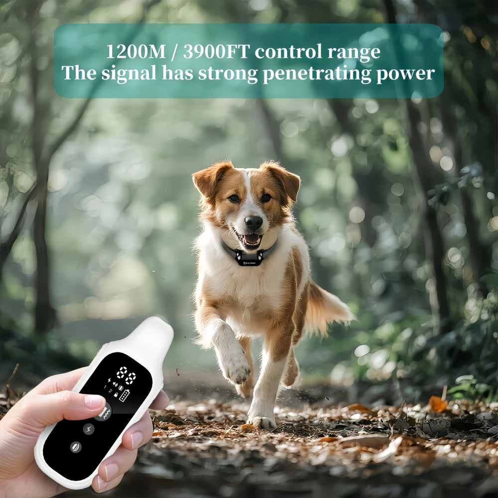 Smart Training Series | Dog Training Collar with 800m Range & LCD Display | E Collar for Effective Training 3