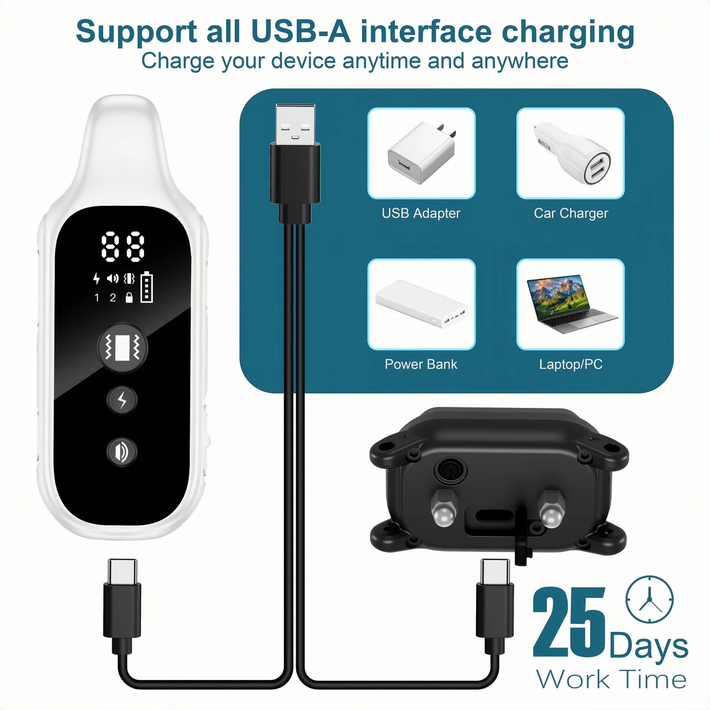 Smart Training Series | Dog Training Collar with 800m Range & LCD Display | E Collar for Effective Training 4