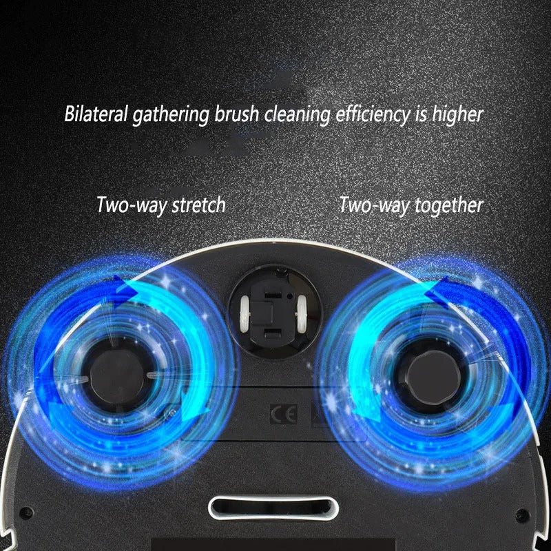 Smart robot vacuum cleaner with ultra-quiet cleaning and HEPA filtration 4