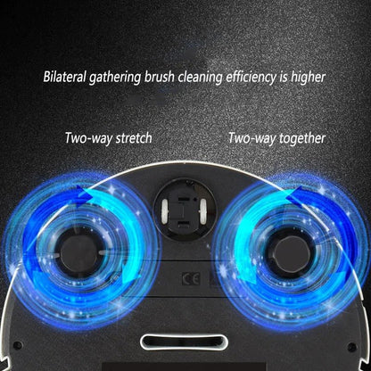 Smart robot vacuum cleaner with ultra-quiet cleaning and HEPA filtration 4