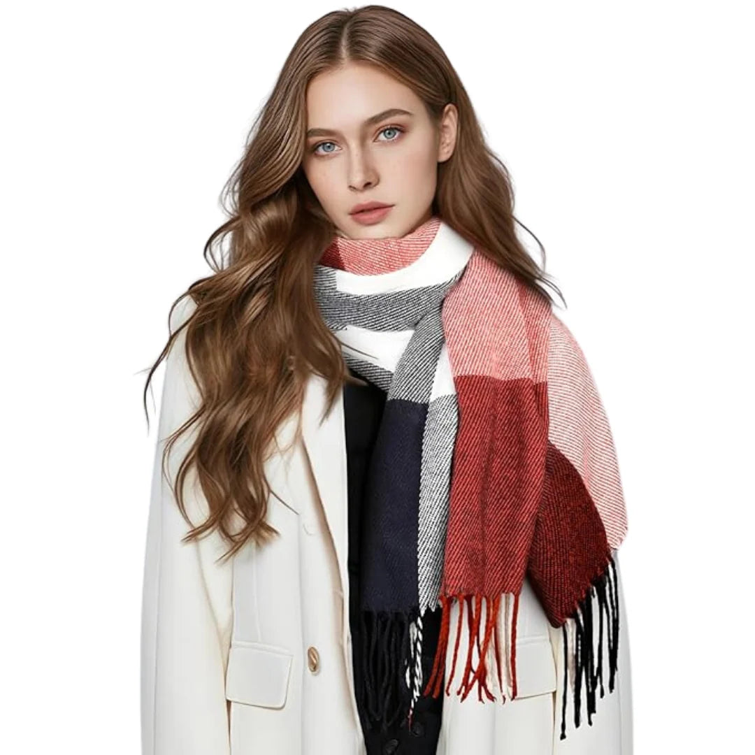 Soft Cashmere Winter Scarf - Martha 1