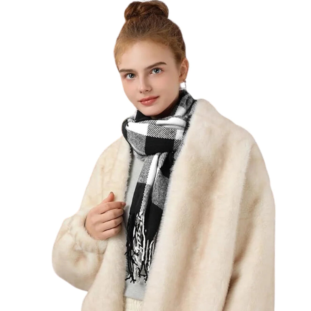 Soft Cashmere Winter Scarf - Martha 7
