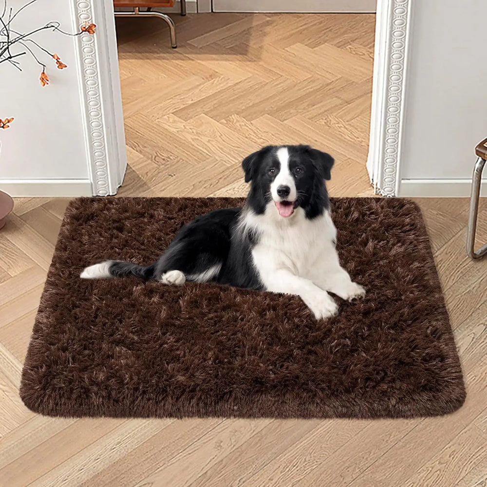 Soft Silk & Wool Pet Mat with Plush Comfort | Durable & Easy to Clean for Cozy Pet Resting 1