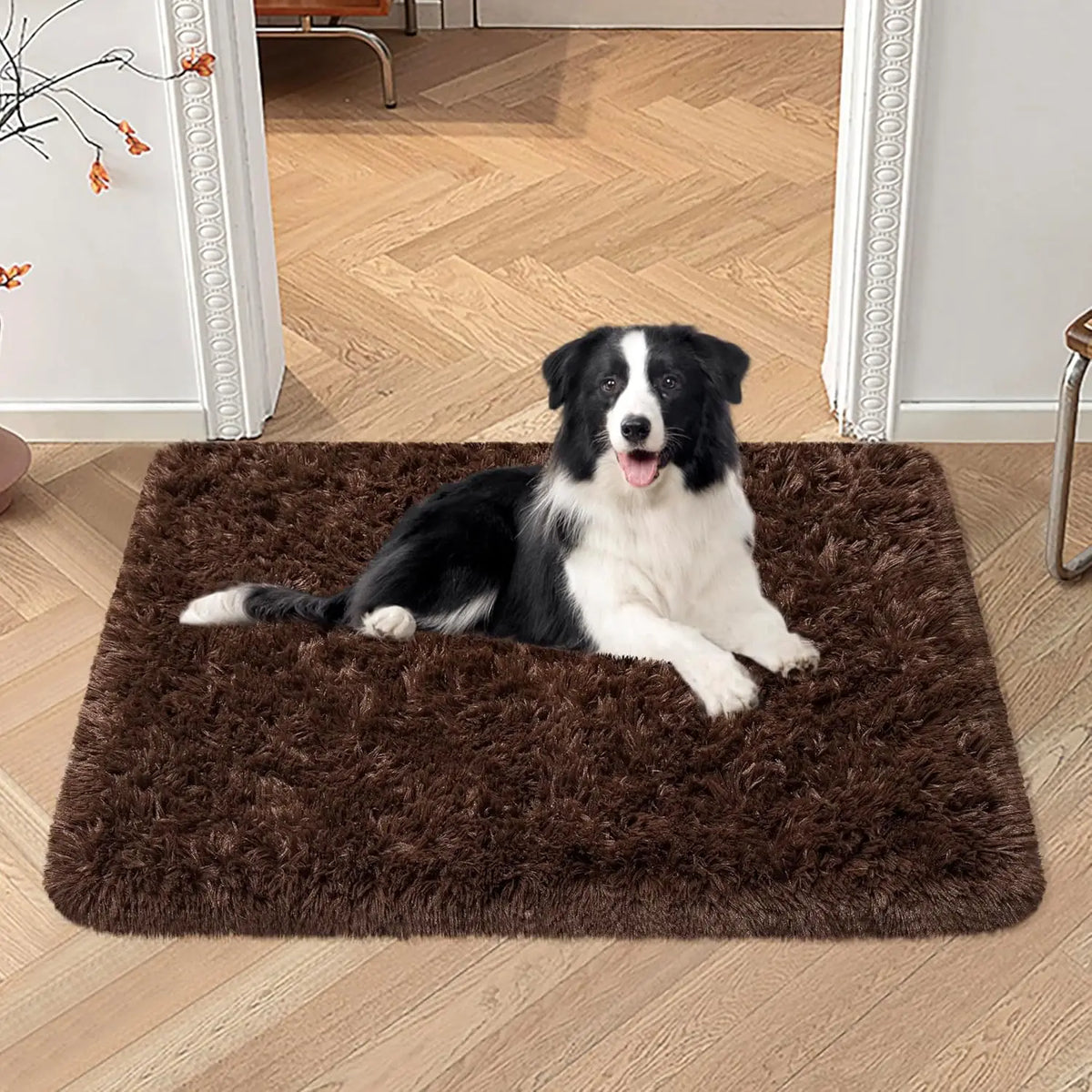 Soft Silk & Wool Pet Mat with Plush Comfort | Durable & Easy to Clean for Cozy Pet Resting 1