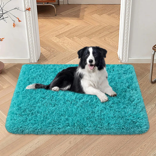 Soft Silk & Wool Pet Mat with Plush Comfort | Durable & Easy to Clean for Cozy Pet Resting 3