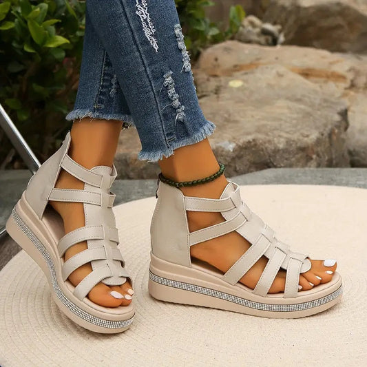 Sophia | Chic Strappy Platform Sandals for Women 4