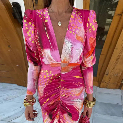 Sophia | Elegant Long Sleeve Maxi Dress for Women 1