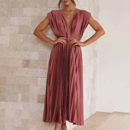 Sophia | Elegant Pleated Midi Women's Dress for Formal Occasions 8