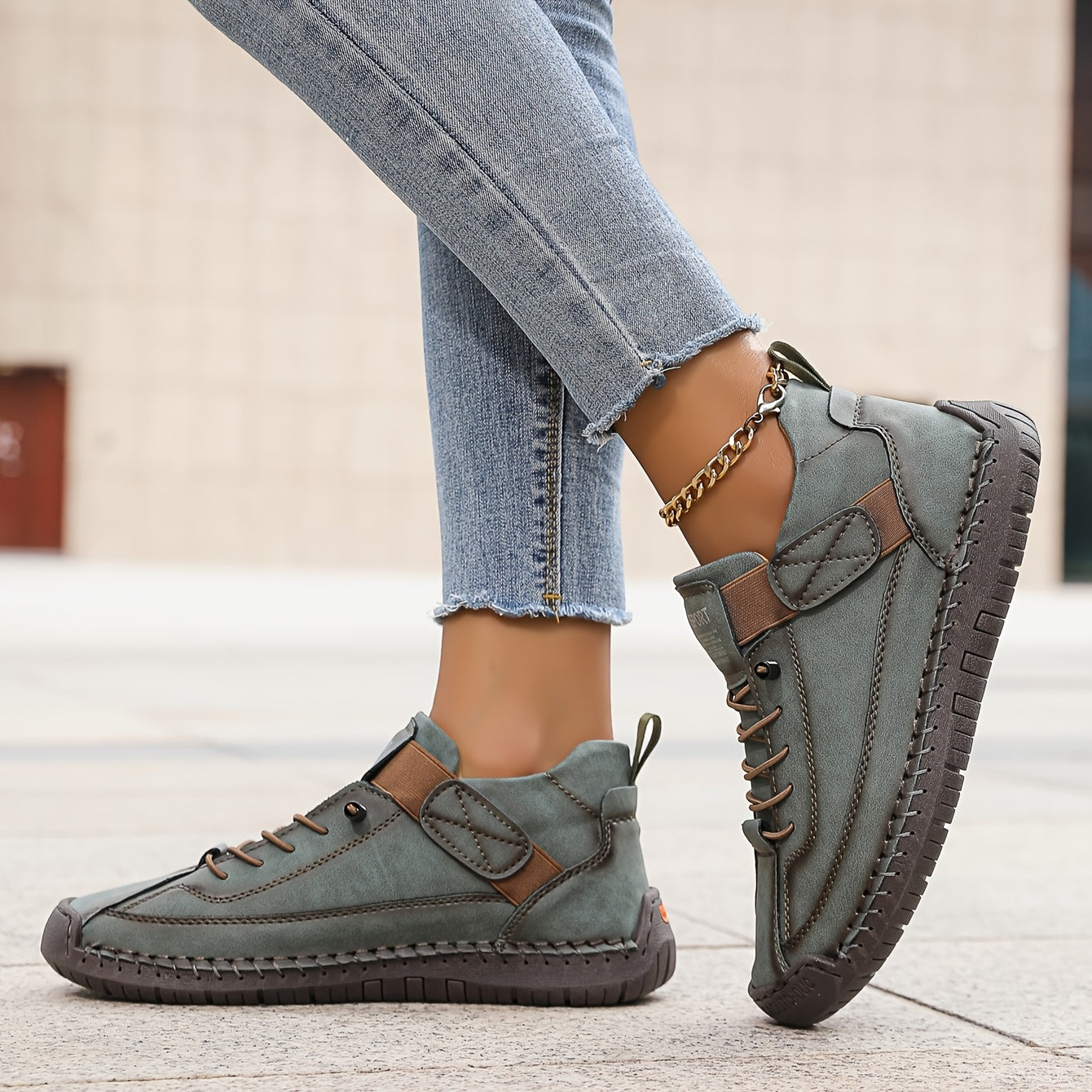 Sophia | Stylish Casual Lace-Up Sneakers 1