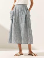 Sophie | Breezy A-Line Maxi Skirt with Pockets 0