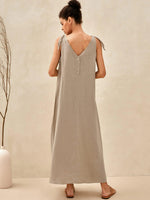 Sophie | Chic Sleeveless Summer Maxi Dress 0