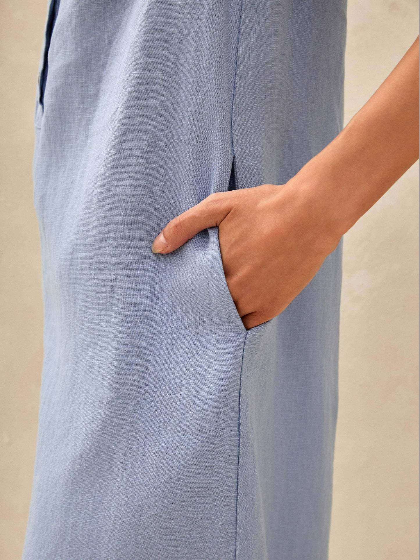 Sophie | Elegant Sleeveless White Maxi Dress for Women 6