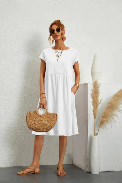 Sophie | Stylish A-Line Summer Dress with Pockets for Women 10