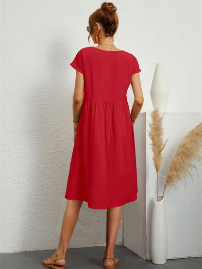 Sophie | Stylish A-Line Summer Dress with Pockets for Women 2