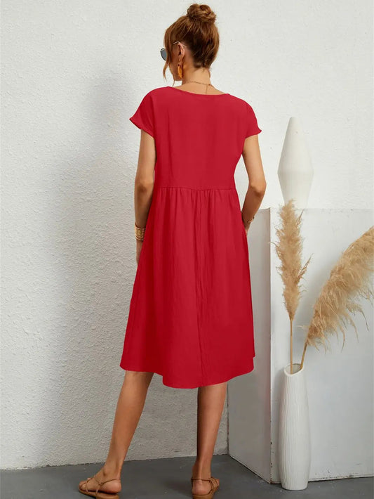 Sophie | Stylish A-Line Summer Dress with Pockets for Women 2