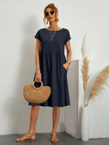 Sophie | Stylish A-Line Summer Dress with Pockets for Women 5