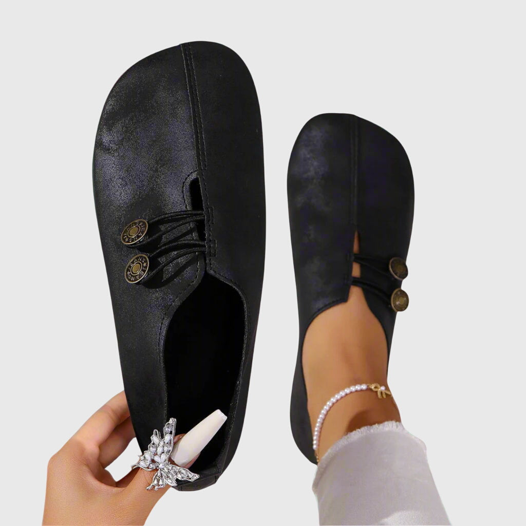 Sophie | Stylish Lace-Up Black Ankle Boots for Women 0