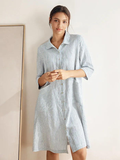 Sophie | Stylish Striped Summer Dress with Pockets 1