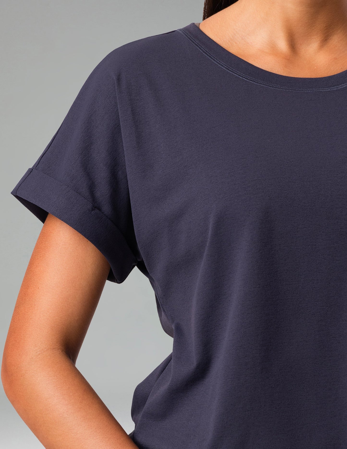 Sorona Batwing Sleeve Twist-Back Relaxed Fit Top 4