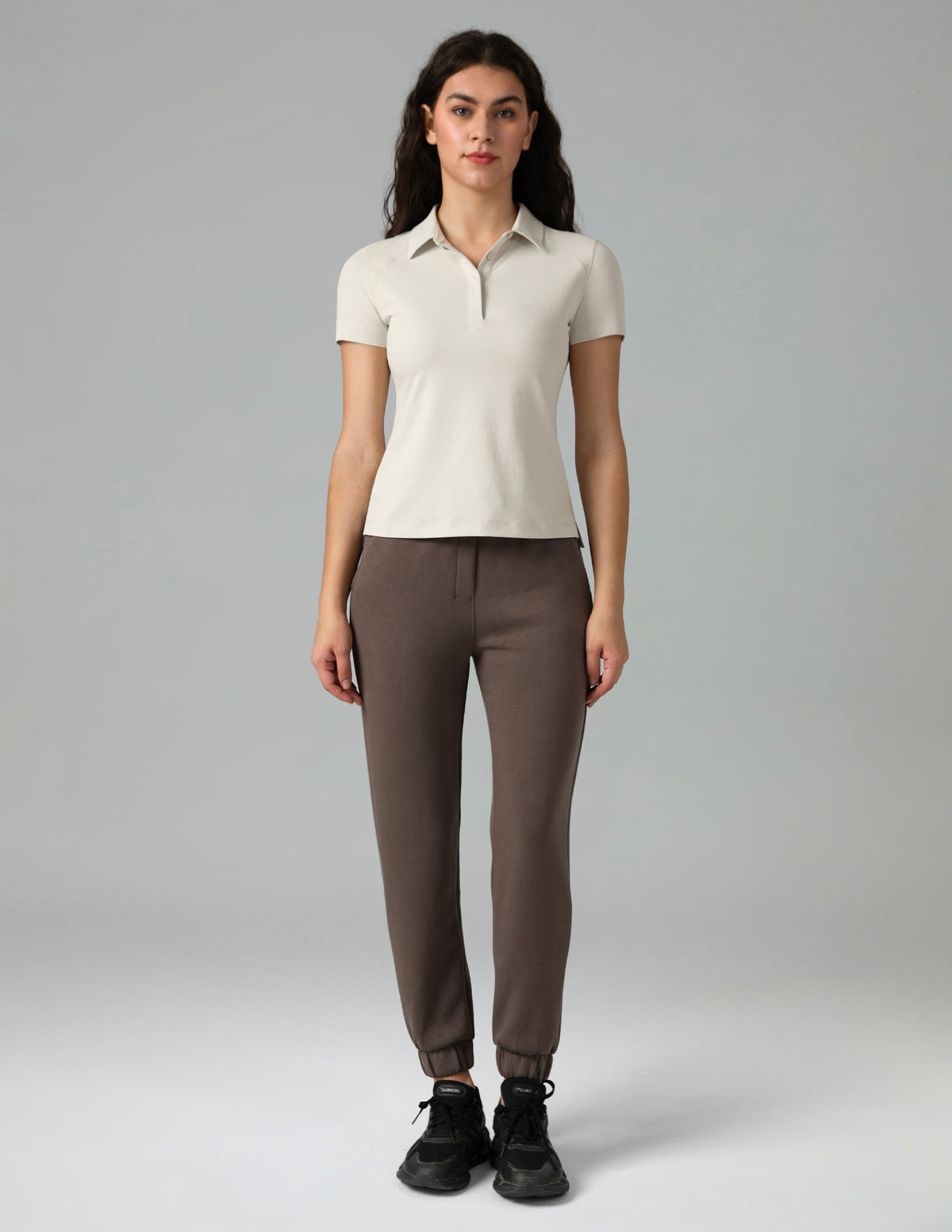 Sorona Longline Work Polo Shirt w/ Concealed Buttons 1
