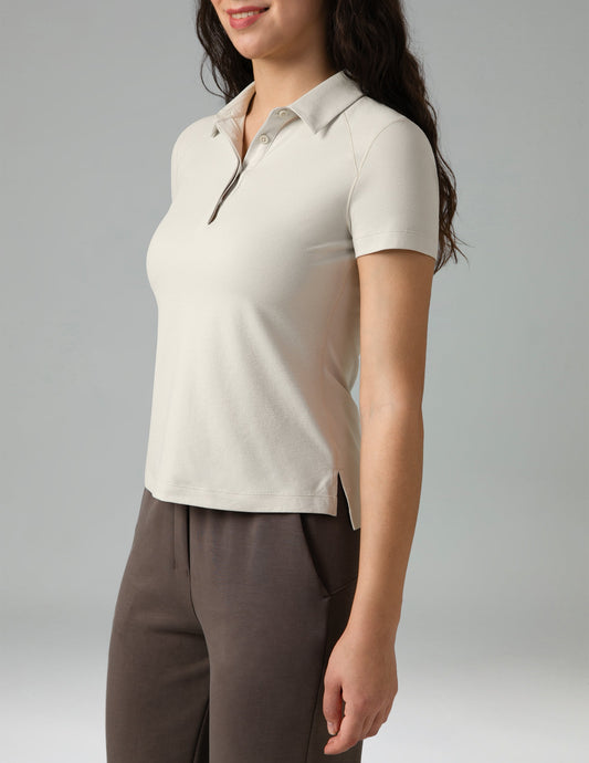 Sorona Longline Work Polo Shirt w/ Concealed Buttons 2