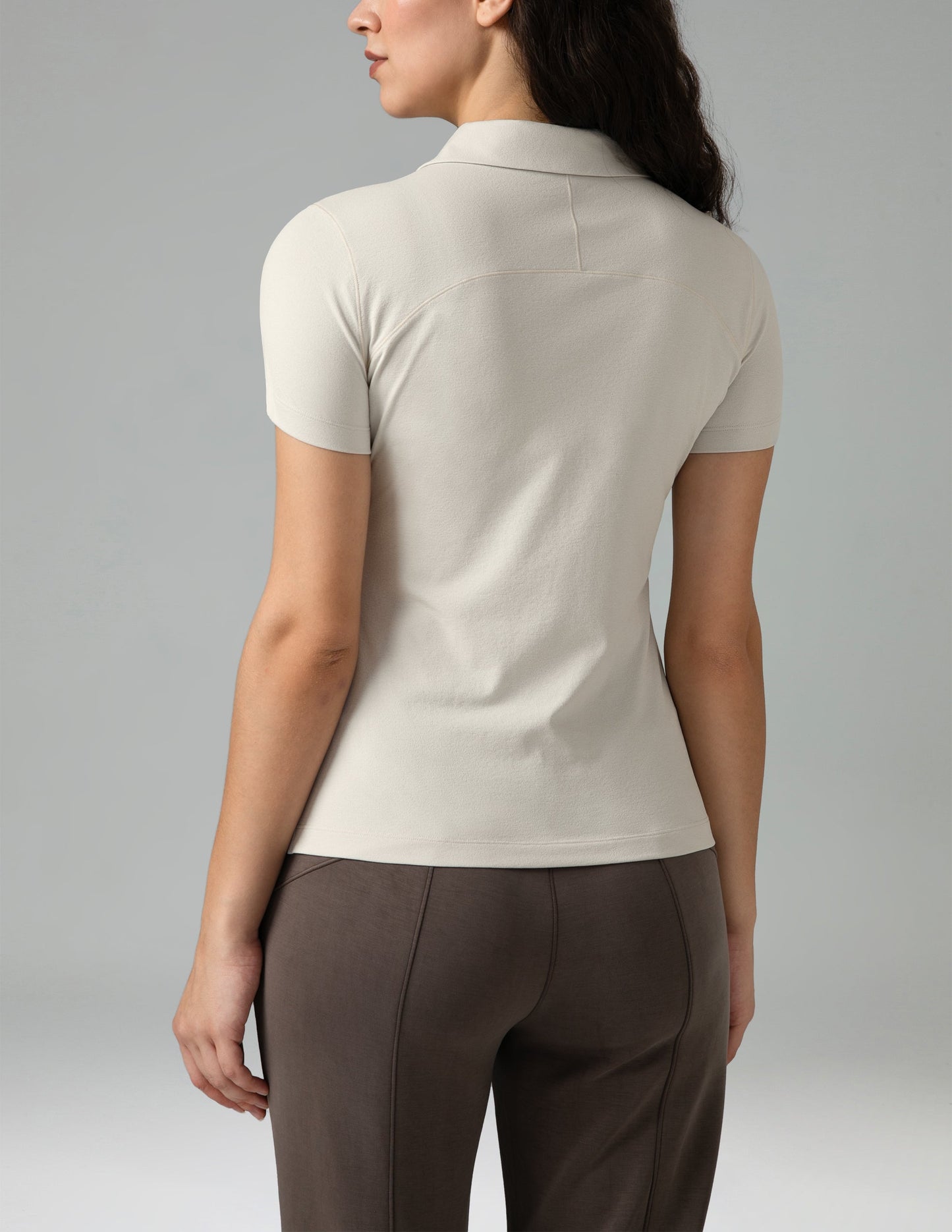Sorona Longline Work Polo Shirt w/ Concealed Buttons 3