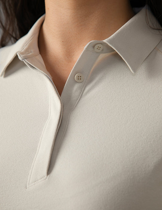 Sorona Longline Work Polo Shirt w/ Concealed Buttons 4
