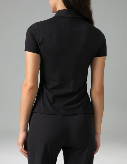 Sorona Longline Work Polo Shirt w/ Concealed Buttons 7
