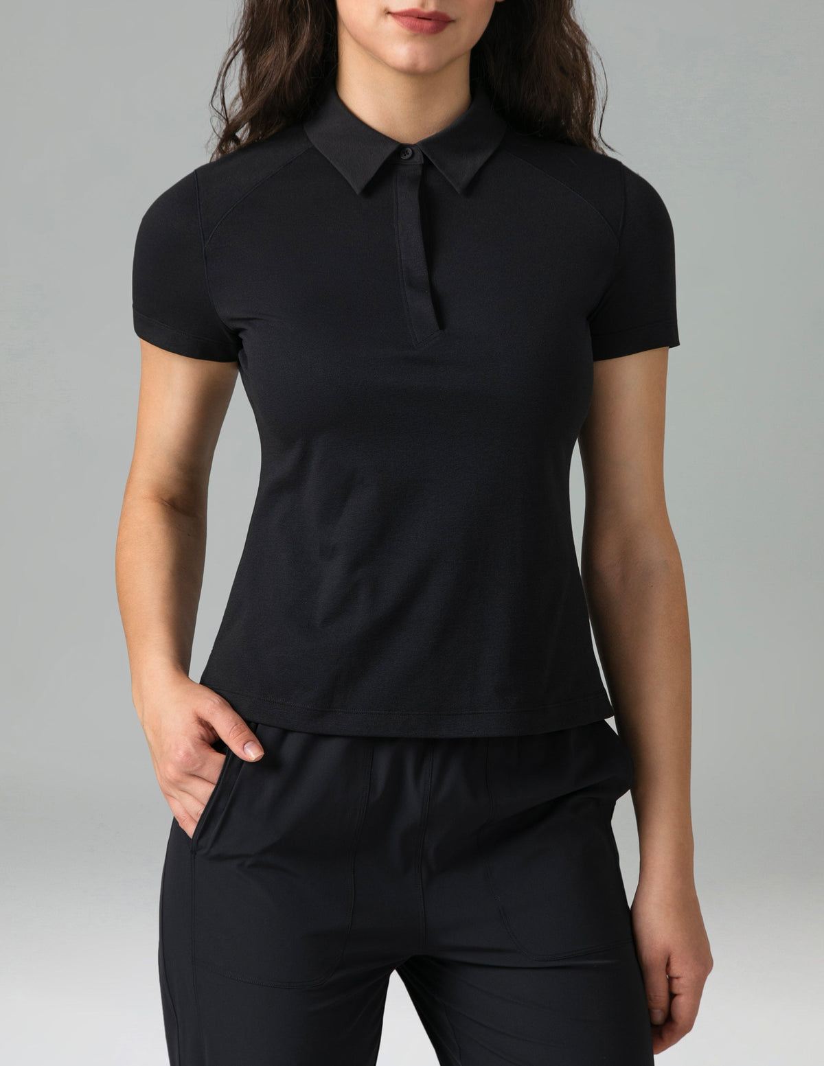 Sorona Longline Work Polo Shirt w/ Concealed Buttons 8
