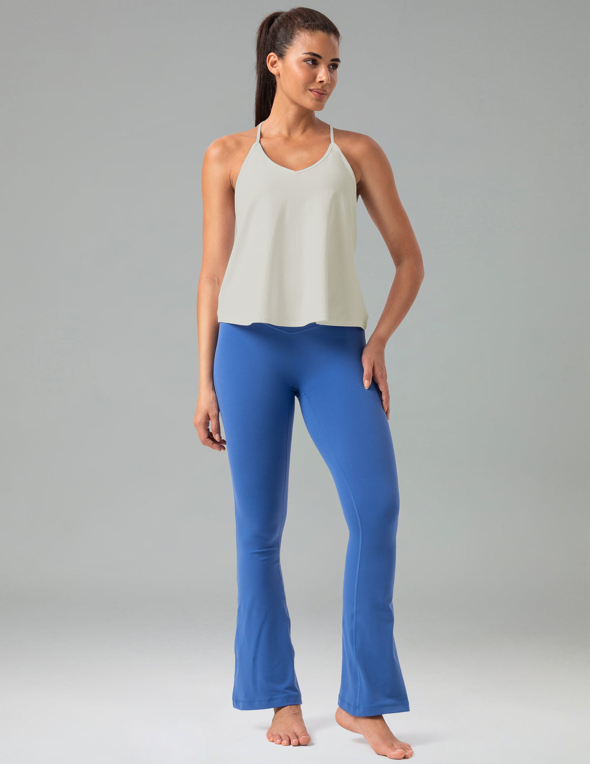 Sorona Open Back Sleeveless Workout & Yoga Tank Top 1