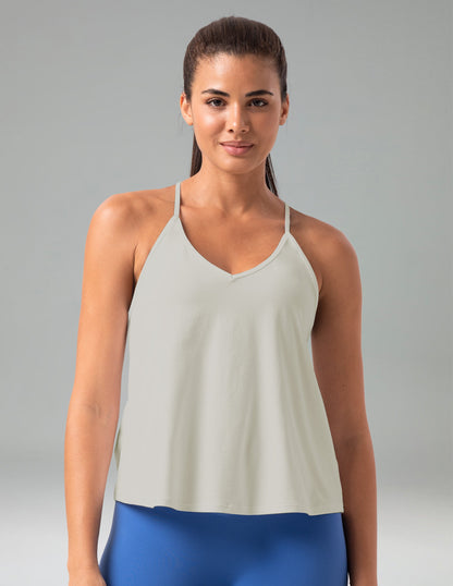 Sorona Open Back Sleeveless Workout & Yoga Tank Top 3