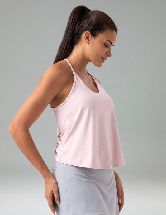 Sorona Open Back Sleeveless Workout & Yoga Tank Top 8