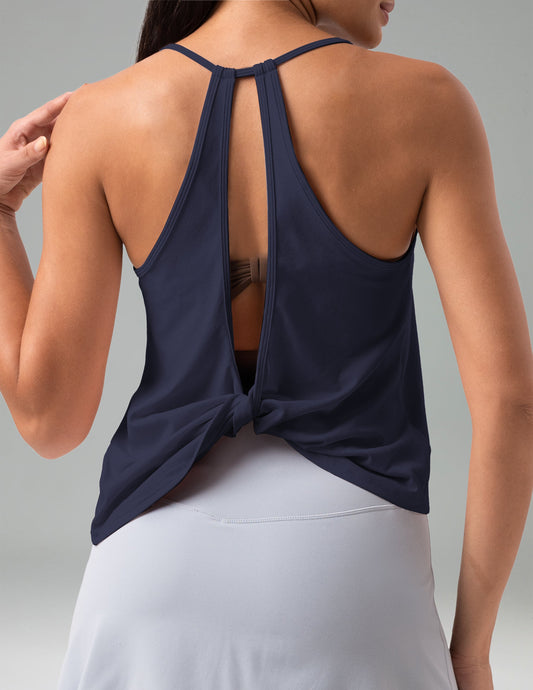 Sorona Open Back Sleeveless Workout & Yoga Tank Top 9