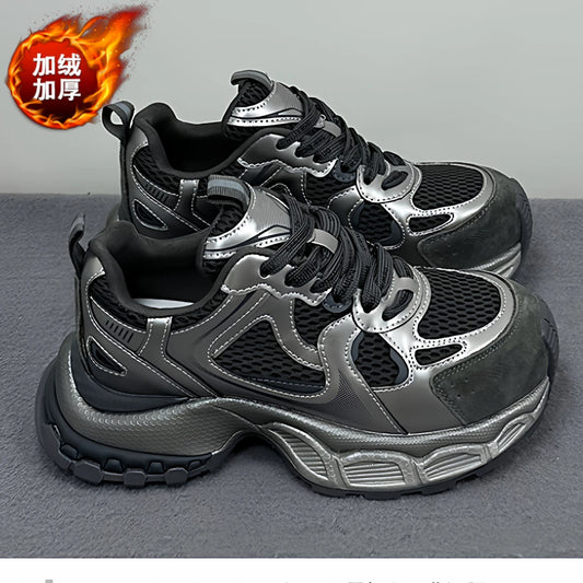 Spring Autumn New Versatile Women's Running Shoes Casual Breathable Sporty Sneakers with Thick Sole Increased Height Korean Styl 2