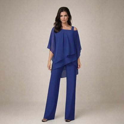 Stephanie | Women's Off Shoulder Wide Leg Set 2