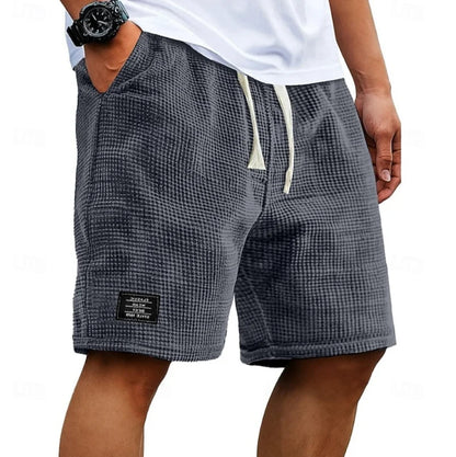 Steven | Casual Waffle Summer Shorts 0