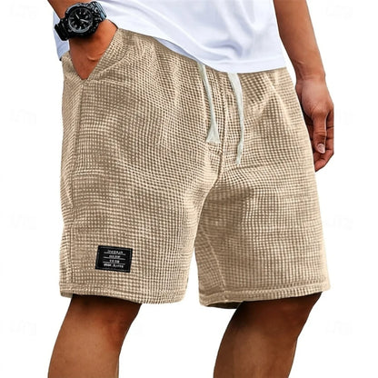 Steven | Casual Waffle Summer Shorts 1