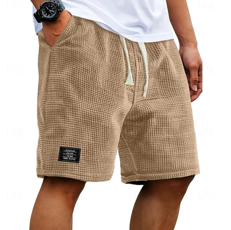 Steven | Casual Waffle Summer Shorts 3
