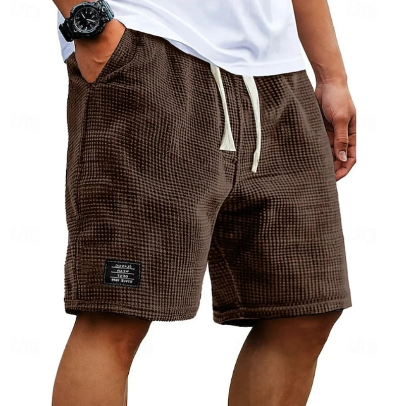 Steven | Casual Waffle Summer Shorts 6