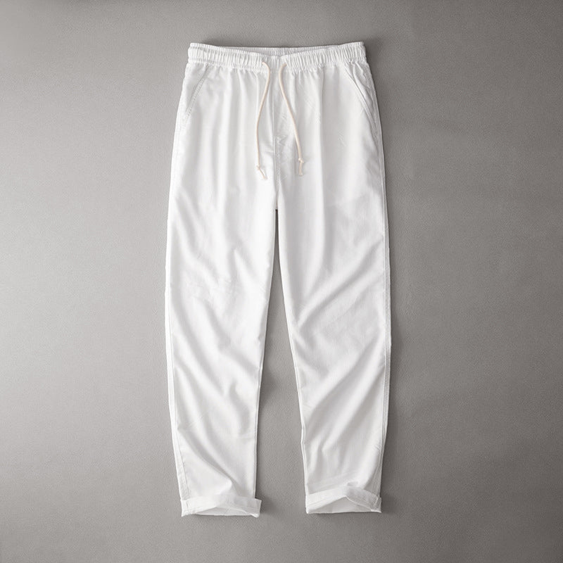 Steven | Linen Drawstring Lounge Pants 0