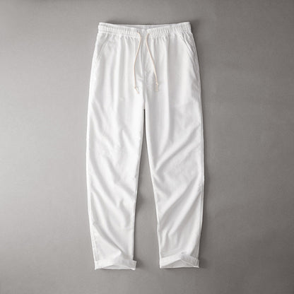 Steven | Linen Drawstring Lounge Pants 0