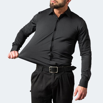 Stretch Casual Chic Shirt For Men 0