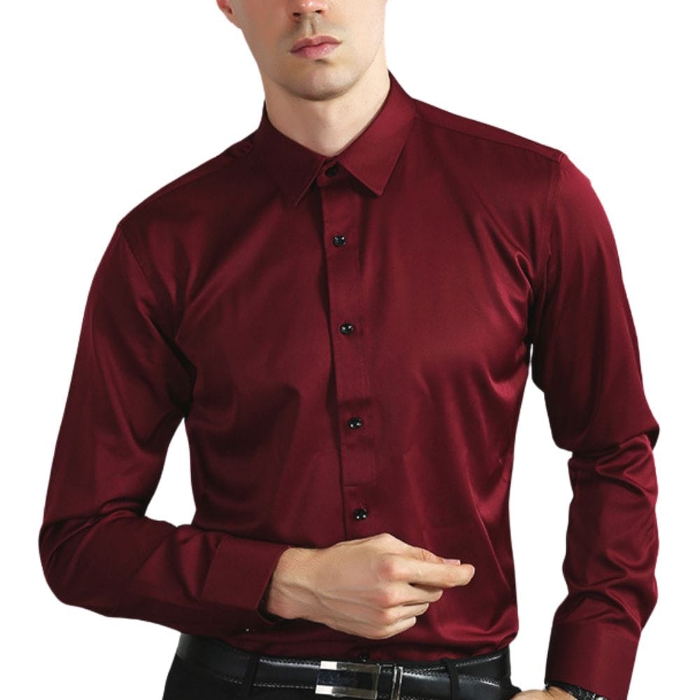 Stretch Casual Chic Shirt For Men 4