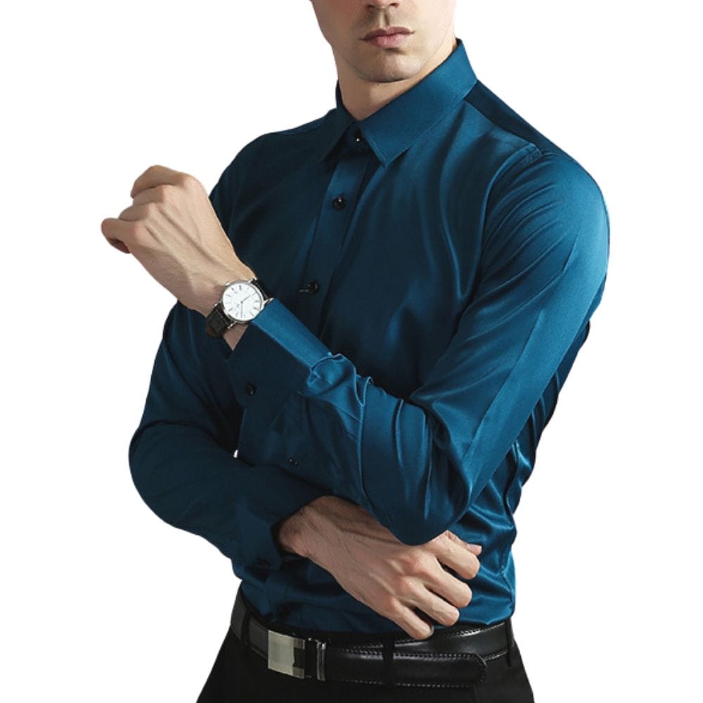 Stretch Casual Chic Shirt For Men 5