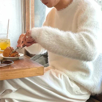 Stylish Men's Chunky Long Sweater 4