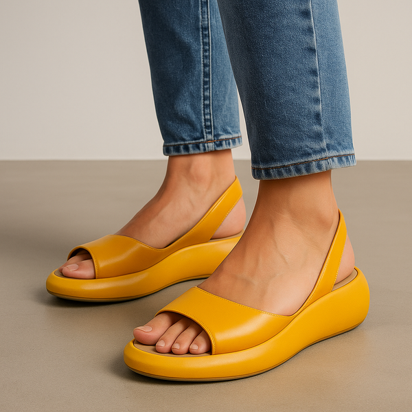 Stylish Platform Slingback Sandals with Chunky Sole | Open Toe Design for Modern Comfort 0