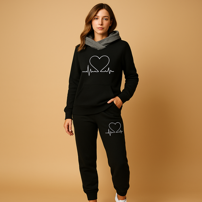 Stylish jogging jacket and pants set for women | Talia 0