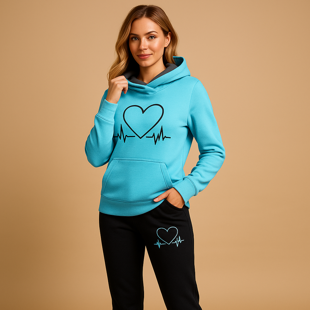 Stylish jogging jacket and pants set for women | Talia 1